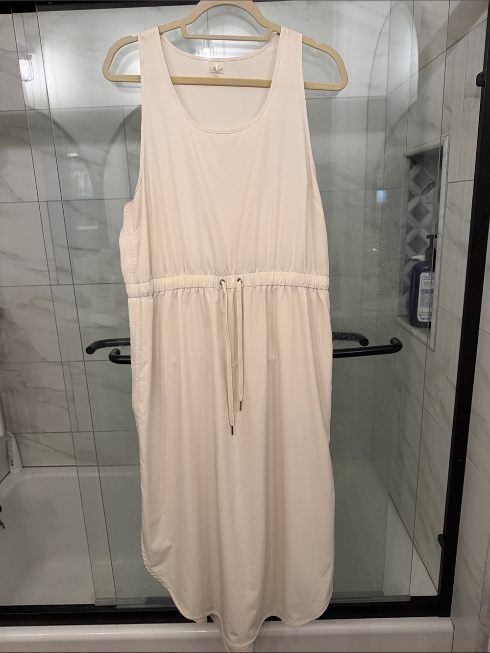 CALIA Light Cream Women’s Swim Cover-Up Dress size L